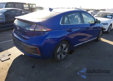 2020 Hyundai Ioniq Hybrid Sel из США, поврежденный, VIN KMHC85LC0LU242580